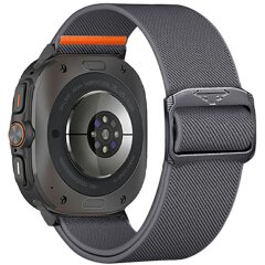 Ремешок Deexe Orbit Flex для Samsung Galaxy Watch Ultra (47mm) - Dark Grey