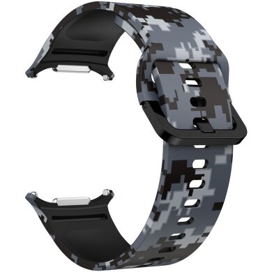 Ремешок Deexe Silicone Watchband для Samsung Galaxy Watch Ultra (47mm) / Ultra (2025) - Digital / Camo
