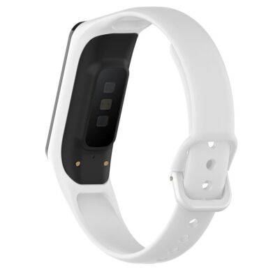 Ремешок Deexe Soft Touch для Samsung Galaxy Fit 2 (SM-R220) - White