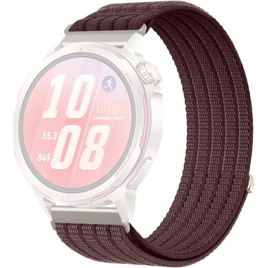 Ремінець Deexe Soft Weave для для годинників з шириною кріплення 18мм - Plum