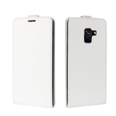 Чохол-книжка Deexe Flip Case для Samsung Galaxy A8 2018 (A530) - White