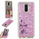 Силиконовая (TPU) накладка Deexe Fashion Glitter для Samsung Galaxy A6+ 2018 (A605) - Pink. Фото 1 из 7
