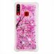 Силіконовий (TPU) чохол Deexe Fashion Glitter для Samsung Galaxy A20s (A207) - Peach Blossom
