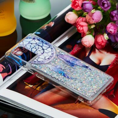 Силиконовый (TPU) чехол Deexe Fashion Glitter для Samsung Galaxy S10 Lite (G770) - Dream Catcher