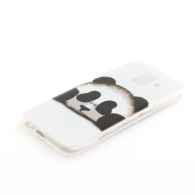 Силіконовий (TPU) чохол Deexe Life Style для Samsung Galaxy A6 2018 (A600), Panda