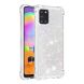 Силіконовий (TPU) чохол Deexe Liquid Glitter для Samsung Galaxy A31 (A315) - White