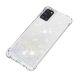 Силіконовий (TPU) чохол Deexe Liquid Glitter для Samsung Galaxy A31 (A315) - White
