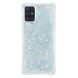 Силіконовий (TPU) чохол Deexe Liquid Glitter для Samsung Galaxy A71 (A715) - Silver