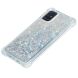 Силиконовый (TPU) чехол Deexe Liquid Glitter для Samsung Galaxy A71 (A715) - Silver. Фото 5 из 8