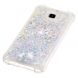 Силіконовий (TPU) чохол Deexe Liquid Glitter для Samsung Galaxy J4+ (J415), Silver