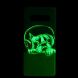 Силиконовый (TPU) чехол Deexe LumiCase для Samsung Galaxy S10e (G970) - Dog Listening to Music