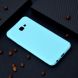 Силіконовий (TPU) чохол Deexe Matte Case для Samsung Galaxy J4+ (J415), Cyan