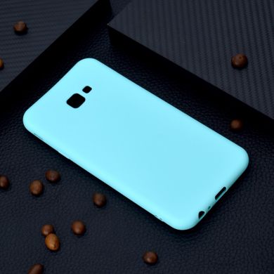 Силіконовий (TPU) чохол Deexe Matte Case для Samsung Galaxy J4+ (J415), Cyan