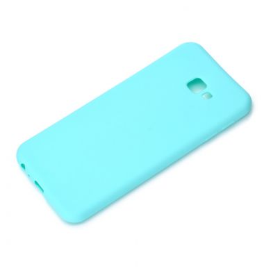 Силіконовий (TPU) чохол Deexe Matte Case для Samsung Galaxy J4+ (J415), Cyan