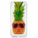Силіконовий (TPU) чохол Deexe Pretty Glossy для Samsung Galaxy A70 (A705) - Pineapple