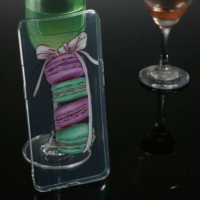 Силіконовий (TPU) чохол Deexe Pretty Glossy для Samsung Galaxy A80 (A805) - Macarons