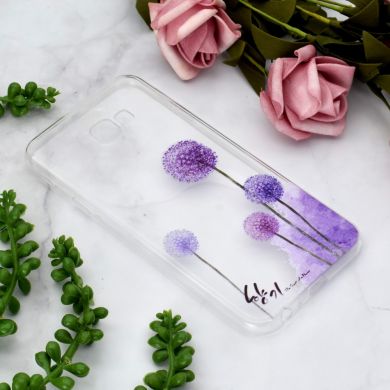 Силіконовий (TPU) чохол Deexe Pretty Glossy для Samsung Galaxy J4+ (J415), Dandelions