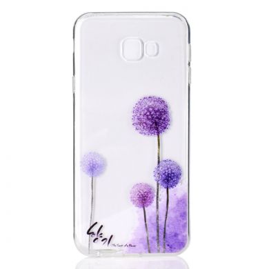 Силіконовий (TPU) чохол Deexe Pretty Glossy для Samsung Galaxy J4+ (J415), Dandelions