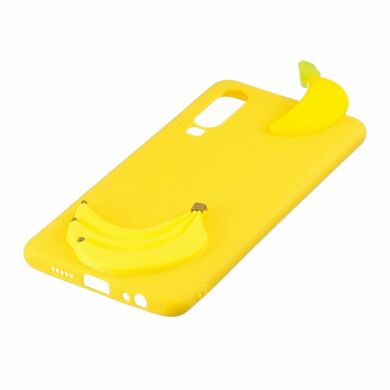 Силіконовий (TPU) чохол UniCase 3D Cartoon Pattern для Samsung Galaxy A70 (A705) - Banana