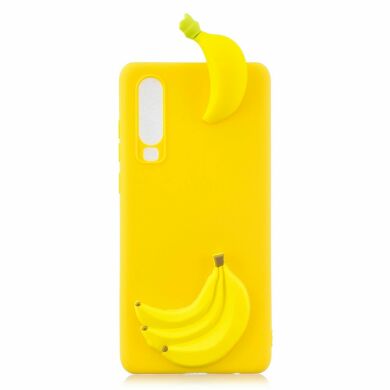 Силіконовий (TPU) чохол UniCase 3D Cartoon Pattern для Samsung Galaxy A70 (A705) - Banana