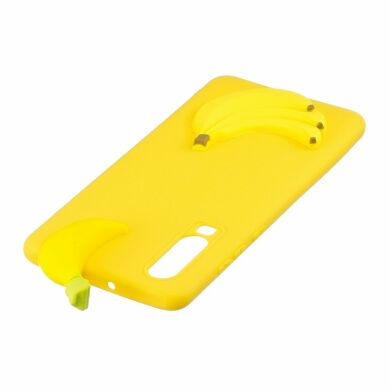 Силіконовий (TPU) чохол UniCase 3D Cartoon Pattern для Samsung Galaxy A70 (A705) - Banana