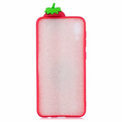 Силиконовый (TPU) чехол UniCase 3D Cartoon Pattern для Samsung Galaxy M10 (M105) - Strawberry