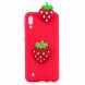 Силиконовый (TPU) чехол UniCase 3D Cartoon Pattern для Samsung Galaxy M10 (M105) - Strawberry