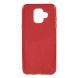 Силиконовый (TPU) чехол UniCase Glitter Cover для Samsung Galaxy A6 2018 (A600) - Red. Фото 1 из 4