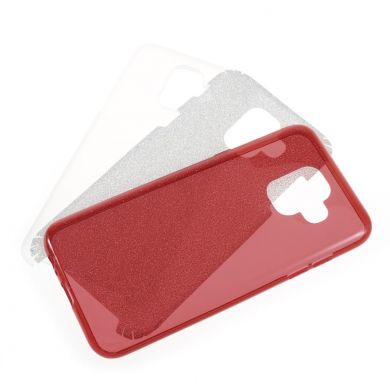 Силиконовый (TPU) чехол UniCase Glitter Cover для Samsung Galaxy A6 2018 (A600) - Red