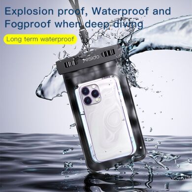 Вологозахисний чохол YESIDO WB10 Waterproof Bag - Black