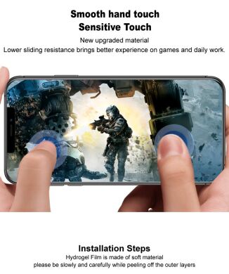 Защитная пленка IMAK Hydrogel Clear Film для Samsung Galaxy A37 (A376) - Transparent