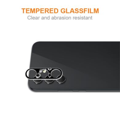 Защитное стекло на камеру AMORUS Black Lens для Samsung Galaxy A35 (A356) - Black