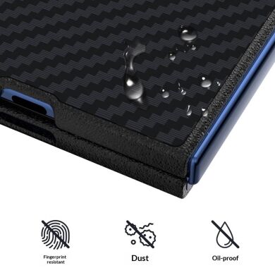 Защитный чехол ABEEL Carbon Fiber Case для Samsung Galaxy Fold 8 - Black