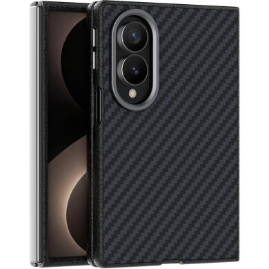 Защитный чехол ABEEL Carbon Fiber Case для Samsung Galaxy Fold 8 - Black