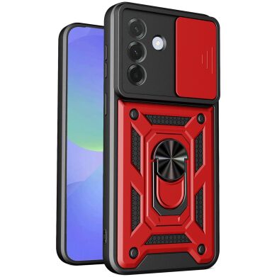 Захисний чохол Deexe Armor Shield для Samsung Galaxy A37 (A376) - Red