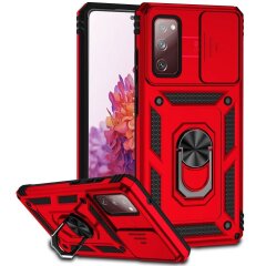 Защитный чехол Deexe Armor Shield для Samsung Galaxy S20 FE (G780) - Red