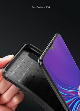 Защитный чехол Deexe Fusion для Samsung Galaxy A10 (A105) - Blue