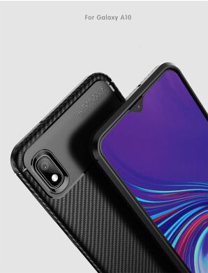 Захисний чохол Deexe Fusion для Samsung Galaxy A10 (A105) - Black
