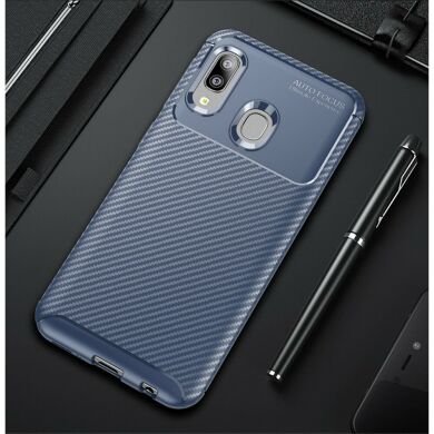 Захисний чохол Deexe Fusion для Samsung Galaxy A20e (A202) - Blue