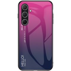 Захисний чохол Deexe Gradient Color для Samsung Galaxy A36 (A366) - Rose