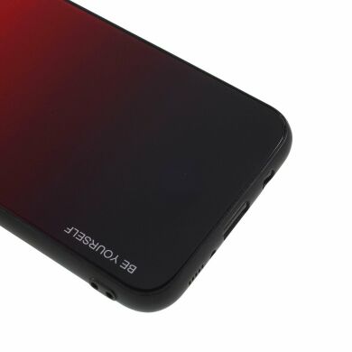 Защитный чехол Deexe Gradient Color для Samsung Galaxy S8 Plus (G955) - Red / Black