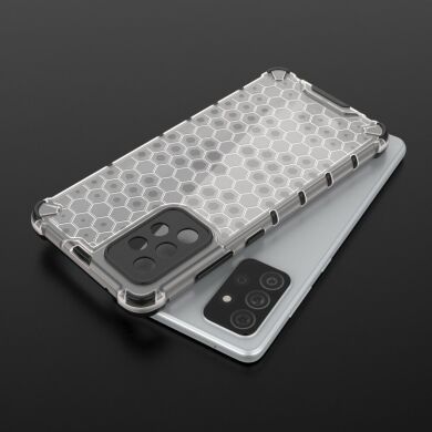 Защитный чехол Deexe Honeycomb Series для Samsung Galaxy A72 (А725) - Grey