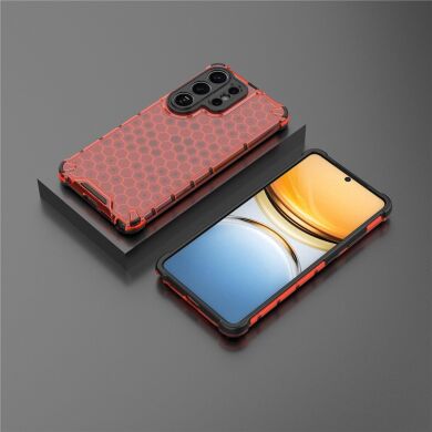 Захисний чохол Deexe Honeycomb Series для Samsung Galaxy S26 Ultra - Red