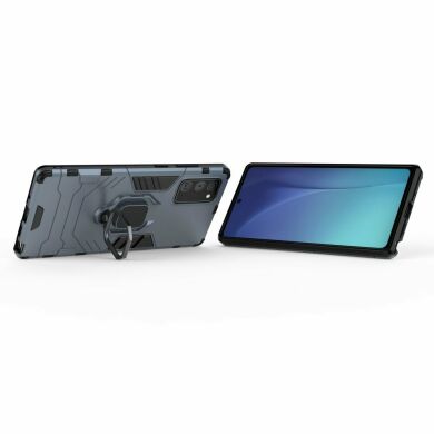 Защитный чехол Deexe Hybrid Case для Samsung Galaxy Note 20 (N980) - Blue