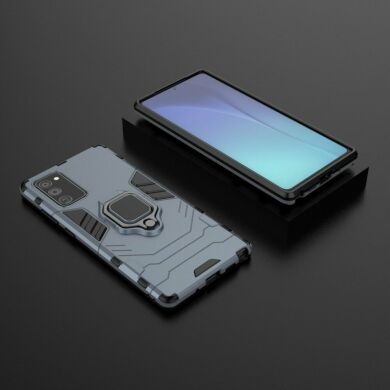 Защитный чехол Deexe Hybrid Case для Samsung Galaxy Note 20 (N980) - Blue