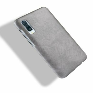 Защитный чехол Deexe Leather Back Cover для Samsung Galaxy A50 (A505) / A30s (A307) / A50s (A507) - Grey