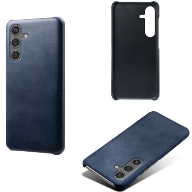 Защитный чехол Deexe Leather Back Cover для Samsung Galaxy S25 (S931) - Blue