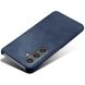 Защитный чехол Deexe Leather Back Cover для Samsung Galaxy S25 (S931) - Blue. Фото 3 из 4