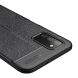 Защитный чехол Deexe Leather Cover для Samsung Galaxy A03s (A037) - Black. Фото 4 из 6