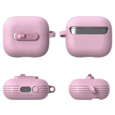 Защитный чехол Deexe Lunar Case для Samsung Galaxy Buds 3 / Buds 3 Pro - Pink